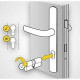Cilindro de seguridad Yale 30 x 40 mm Latón