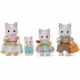 Accesorios para casa de Muñecas Sylvanian Families 5738 Latte Cat Family