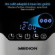 Cafetera de Goteo Medion 900 W 1,2 L
