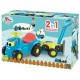 Correpasillos Ecoiffier Trailer Tractor Extractor Remolque