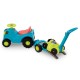 Correpasillos Ecoiffier Trailer Tractor Extractor Remolque