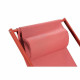 Tumbona Rojo Plegable Terracota