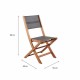 Garden chair Acacia Grey (2 Units)