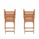 Garden chair 57,5 x 56 x 90 cm (2 Units)