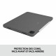 Teclado Logitech 920-010210 AZERTY Gris Francés