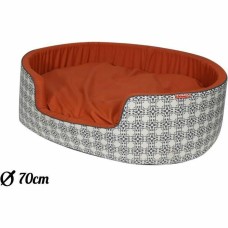 Cama para Perro Tyrol Naranja M 70 x 60 x 23 cm