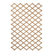 Lattice Nature Wood Natural 1 x 2 m