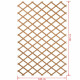 Celosía Nature Madera Natural 1 x 2 m