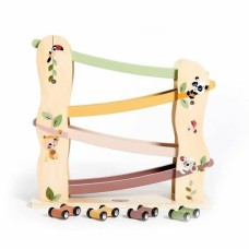 Pista de Madera con Rampas para Coches Tiny Love