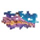 Puzzle Clementoni Panorama: Colourful night over Lofoten Island 1000 Pieces