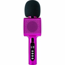 Micrófono Karaoke BigBen Party PARTYBTMIC2PK Fucsia