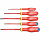 Set de Destornilladores Facom Protwist Isolated 1000V AT5VE.PB Plana Pozidriv 5 Piezas