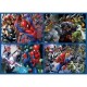 4-Puzzle Set Spiderman Educa 18102 380 Pieces