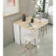 Mesa de Comedor 78x31-140x77 cm