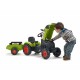 Tractor a Pedales Falk Claas 410 Arion Verde