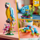 Playset Lego Creator 31136 Exotic parrot with frog and fish 3-in-1 253 Pieces