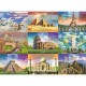 Puzzle Ravensburger 13290 XXL Monumentos del mundo 200 Piezas