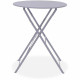 Table set with 2 chairs Grey