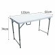 Mesa 122 x 61 x 74 cm