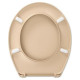 Toilet Seat Cedo  Long Beach Beige Yellow