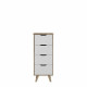 Cajonera Vankka Roble 45 x 42 x 108 cm 45 x 108,7 x 42 cm