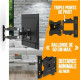 TV Mount Nanook Full Motion Tilt 43