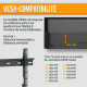 TV Mount Nanook Ultra Flat 32