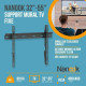 TV Mount Nanook Ultra Flat 32