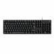 Bluetooth Keyboard with Support for Tablet Logitech G413 SE French Black AZERTY