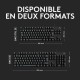 Bluetooth Keyboard with Support for Tablet Logitech G413 SE French Black AZERTY