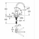 Grifo para Cocina Grohe Get - 31494001 Forma de C Metal