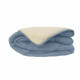 Relleno Nórdico Poyet  Motte Calgary Beige Azul 140 x 200 cm 400 g /m²