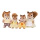 Muñecas   Sylvanian Families 4172 Family Ecureuil Roux          