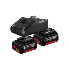 Set de cargador y baterías recargables BOSCH 1 600 A01 9S0 4 Ah 18 V