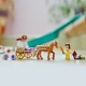 Playset Lego 43233 Bella's Fairy Tale Rickshaw
