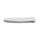 Toilet Seat Cedo Pebble Beach White 46 x 38,3 x 4,9 cm