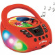 Reproductor CD/MP3 Lexibook Miraculous Bluetooth 5.0 Rojo