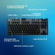 Wireless Keyboard Logitech G915 TKL X Black AZERTY