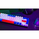 Teclado Bluetooth The G-Lab KEYZ-HYDRO-BWR/FR Azerty Francés