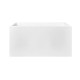 Plant pot Elho 59 x 30 x 29 cm White Plastic Rectangular Modern