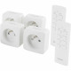 Set de enchufes con control remoto Chacon   6 Piezas