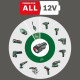 Lijadora BOSCH 06039C9003 12 V