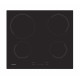 Glass-Ceramic Hob Candy CH64CCB 1800 W