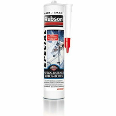Silicona Rubson 280 ml Negro Madera