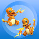 Juego de Construcción Pokémon Pokémon Salameche to build 180 Piezas