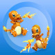 Juego de Construcción Pokémon Pokémon Salameche to build 180 Piezas