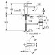 Grifo Monomando Grohe 23454000 Metal