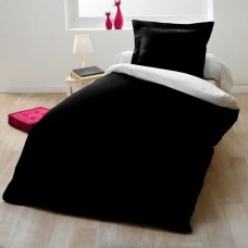 Funda Nórdica Lovely Home Negro Bicolor 140 x 200 cm