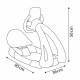 Asiento Racing Spidey Amazing friends Infantil Volante