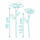 Flores Decorativas Smoby Multicolor Infantil